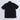checks texture half sleeves zip up Tshirt and Tape detail cargo pant set-Black/Peach
