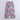 Sequins embellished tropical printed halter neck Aline top with matching pant set-Multi