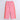 doodle printed tape detail full sleeves jacket with matching singlet crop top and pant set-Pink/Orange