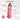 front tie up sleeveless crop top with matching set - Pink