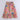 floral printed halter neck ethnic crop top and matching tier skirt set-Pink/Multi