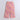 100% cotton sleeveless collard crop top with matching pant set - Orange /pink