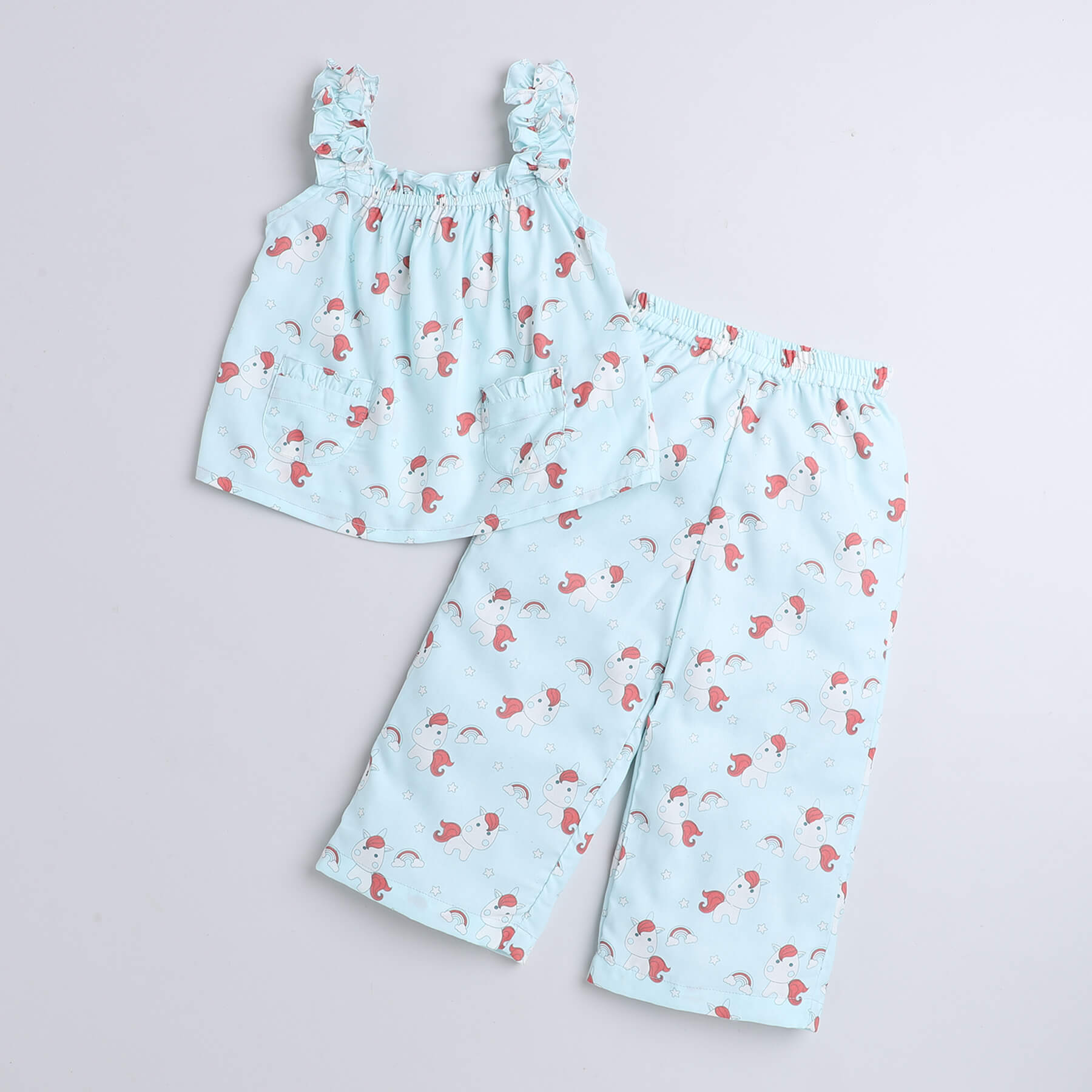 Unicorn Cotton Night Suits For Baby Girl Shop Sleeveless Singlet