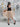 sleeveless singlet bow and ruched detail glittery velvet dress-Black/Brown