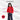 bow detail full sleeves sweatshirt-Red/black