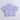 floral printed half sleeves crop shirt with matching singlet ruched crop top and pant set-Purple/Multi