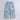 Ogee printed Overlap halter ethnic top and matching pant set-Multi