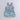 Ogee printed Overlap halter ethnic top and matching pant set-Multi