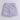 full sleeves crop blazer with matching crop top and panel skirt set-Purple