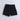 animal printed full sleeves ruched crop top and solid skort set-Black/Grey