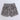 animal printed full sleeves sweatshirt and matching skort set- Beige/Black