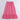 front tie up sleeveless crop top with matching set - Pink