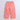 geometric printed sleeveless jacket with matching pant and singlet crop top set-Orange/multi