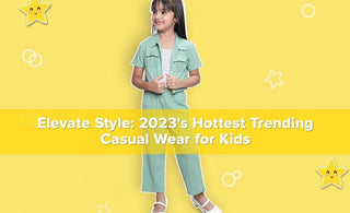 Elevate Style: 2023's Hottest Trending Casual Wear for Kids