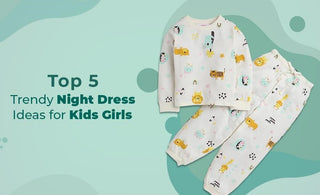 Top 5 Trendy Night Dress Ideas For Kids Girls