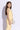 sleeveless One shoulder front slit top and matching pant set- Yellow