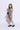 Sleeveless Button up vest and matching bermuda short set- Grey