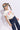 100% cotton half sleeves friend themed Graphic printed crop T-shirt-White & Multi