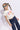 100% cotton half sleeves friend themed Graphic printed crop T-shirt-White & Multi