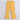 Taffykids one shoulder crop top and bell bottom pant set-Yellow