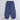 Shop Halter Neck Crop Top And Parachute Pant Set-Black/Blue Online