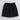 full sleeves scarf neck Dobby detail crop top and Short skirt set-Pink/Black