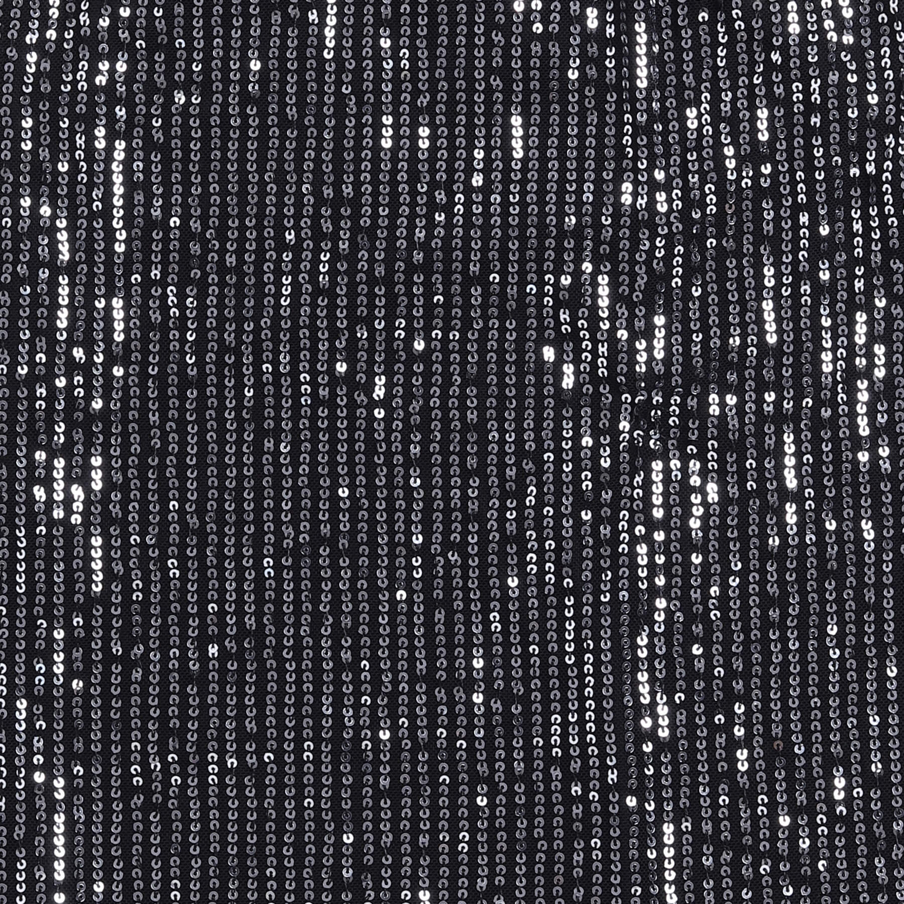 Shop One Shoulder Bow Detail Sequin A-Line Partywear Dress- Black Online