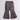 Shop Cross Neck Halter Crop Top And Animal Print Bellbottom Pant Set- Black/Brown Online