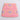 Shop Net  Heart Printed Full Sleeves Crop Top And Matching Skirt Set- Pink Online