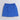 Shop Frill Detail Halter Neck Party Crop Top And Matching Skirt Set-Blue Online