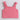 Taffykids solid Bow detail sleeveless crop Top-Pink