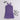 pleated halter neck glitter party dress-Purple