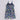 Taffykids Floral printed frill detail asymmetric hem wrap dress-Teal/Multi