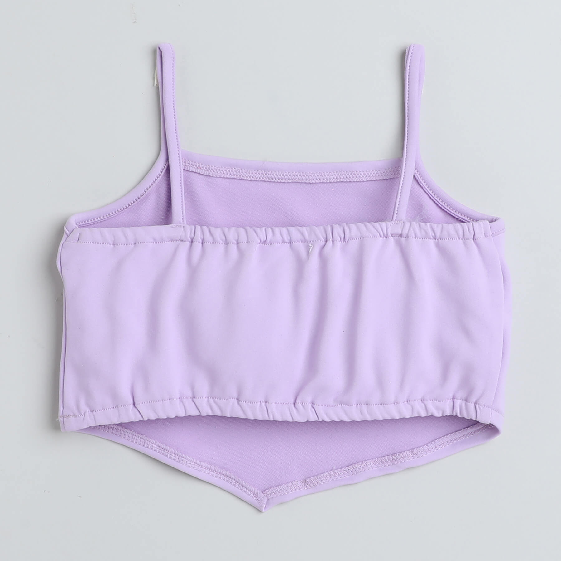 Shop Taffy Singlet Crop Top With Matching Pocket Detail Jogger Pant Set-Lilac Online