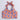 Shop Ogee Printed Overlap Back Tie-Up Halter Crop Top And Matching Paper Bag Waist Pant Set-Orange/Blue Online