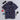100% cotton tropical printed half sleeves shirt- Navy/Multi