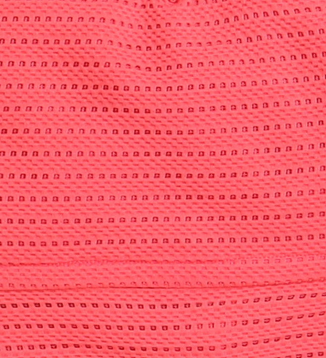 Shop Textured Waist Tie-Up Singlet Crop Top-Coral Online