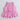 Shop 100% Cotton Dobby Sleeveless Halter Neck Peplum Crop Top-Pink Online