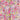 Shop Texture Cut-Out Detail Halter Neck Crop Top With Floral Printed Pant Set-Pink/Multi Online