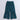 Shop Sleeveless Halter Neck Cut-Out Detail Crop Top And Floral Printed Slit Detail Bell Bottom Pant Set-Aqua /Multi Online