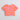 abstract  printed half sleeves twisted front crop top with matching bell bottom pant set-Orange/Pink