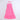 dobby design front ruched halter neck full length gown-Neon pink