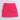 One shoulder Top and Cargo skirt with full sleeves inner set-Hot pink