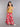 floral printed halter neck peplum ethnic top and sharara pant set-Yellow/pink