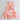 girlss Orange Halter Neck Belt Detailed Tie Dye Printed Dress