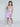 sequins embellish halter party crop top and satin slit skirt set-White/Purple