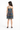 Knit Sleeveless Holographic Asymmetric Layered Party Dress - Multi