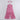 Shop Girls Pink Floral Printed Halter Neck Tiered Bottom Jumpsuit Online