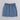 blue cotton denim skirt