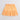 Shop Frill Detail One Shoulder Top And Tiered Skirt Set- Mustard Orange Online